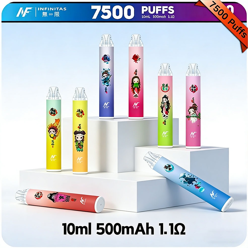 鬼滅之刃INF拋棄式_7500口_商品主圖.jpg INF無限7500口|鬼滅之刃聯名一次性電子煙 · 20款風味 · 台灣現貨:圖片 1